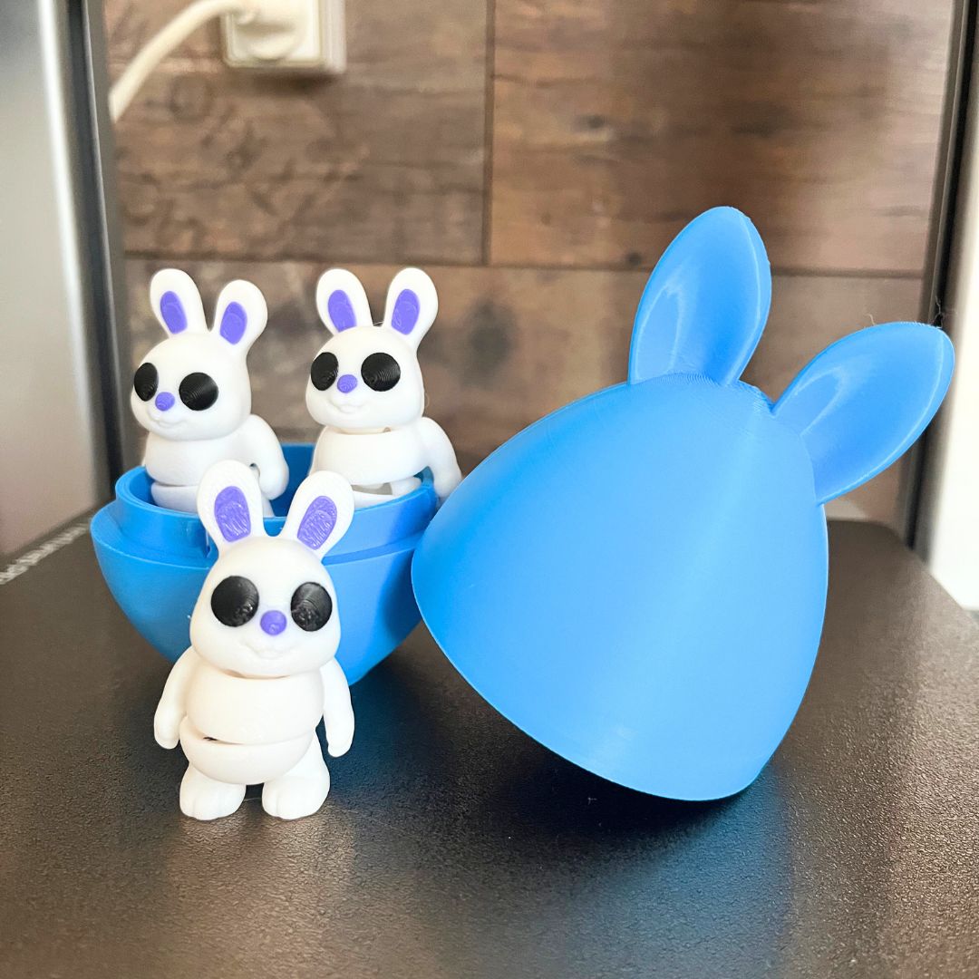 Æg til Mini Figurer (med ører)