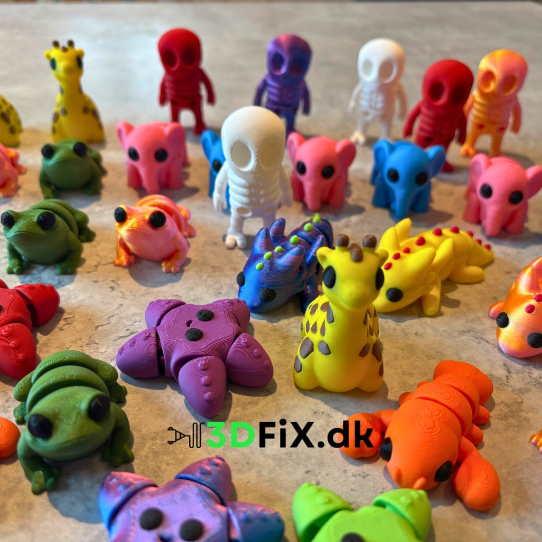 De Bedste Kalendergaver: 3D-Printede Mini-Figurer