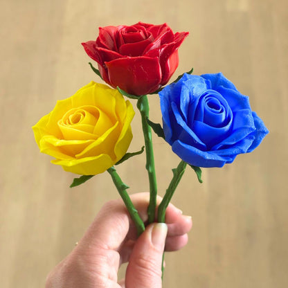 Langstilket rose
